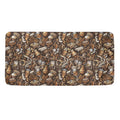 Coffee And Dessert Drawing Pattern Print Towel