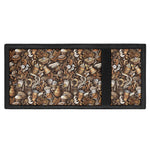 Coffee And Dessert Drawing Pattern Print Trifold Wallet