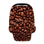 Coffee Beans Print Baby Seat Cover
