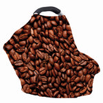 Coffee Beans Print Baby Seat Cover