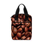 Coffee Beans Print Bible Tote Bag