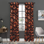 Coffee Beans Print Curtain