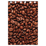 Coffee Beans Print Curtain