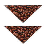 Coffee Beans Print Dog Bandana