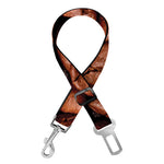 Coffee Beans Print Dog Seat Belt