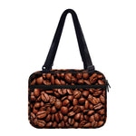 Coffee Beans Print Double Strap Bible Bag