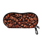 Coffee Beans Print Glasses Case