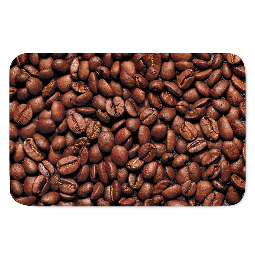 Coffee Beans Print Indoor Door Mat