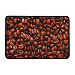 Coffee Beans Print Kitchen Mat
