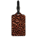Coffee Beans Print Luggage Tag