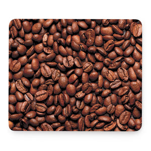 Coffee Beans Print Mouse Pad