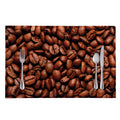 Coffee Beans Print Placemat