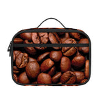 Coffee Beans Print Portable Lunch Bag