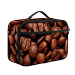 Coffee Beans Print Portable Lunch Bag