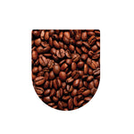 Coffee Beans Print Toilet Lid Cover