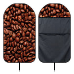 Coffee Beans Print Waterproof Car Seat Cover