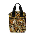 Coffee Drawing Pattern Print Bible Tote Bag
