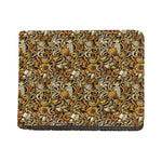 Coffee Drawing Pattern Print Bifold Wallet