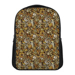 Coffee Drawing Pattern Print Casual Backpack