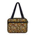 Coffee Drawing Pattern Print Double Strap Bible Bag