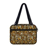 Coffee Drawing Pattern Print Double Strap Bible Bag