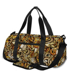 Coffee Drawing Pattern Print Gym Bag