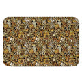 Coffee Drawing Pattern Print Indoor Door Mat
