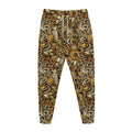 Coffee Drawing Pattern Print Jogger Pants