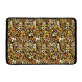 Coffee Drawing Pattern Print Kitchen Mat