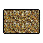 Coffee Drawing Pattern Print Kitchen Mat