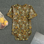 Coffee Drawing Pattern Print Men's Bodysuit