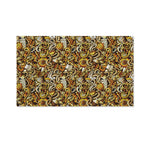 Coffee Drawing Pattern Print Polyester Flag