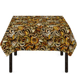 Coffee Drawing Pattern Print Tablecloth