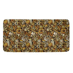 Coffee Drawing Pattern Print Towel