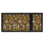 Coffee Drawing Pattern Print Trifold Wallet