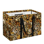 Coffee Drawing Pattern Print Utility Tote Bag