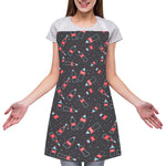 Cola Bottle Pattern Print Adjustable Apron