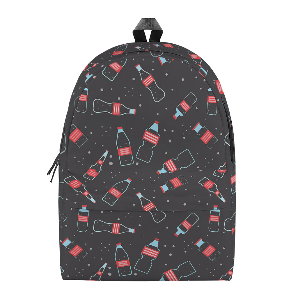 Cola Bottle Pattern Print Backpack