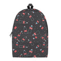 Cola Bottle Pattern Print School Backpack