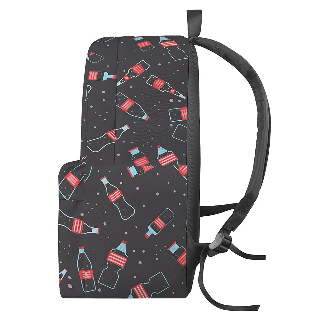 Cola Bottle Pattern Print Backpack