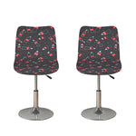 Cola Bottle Pattern Print Bar Stool Covers