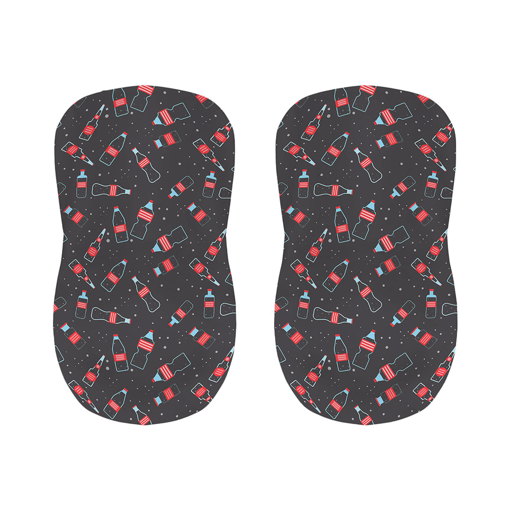Cola Bottle Pattern Print Bar Stool Covers