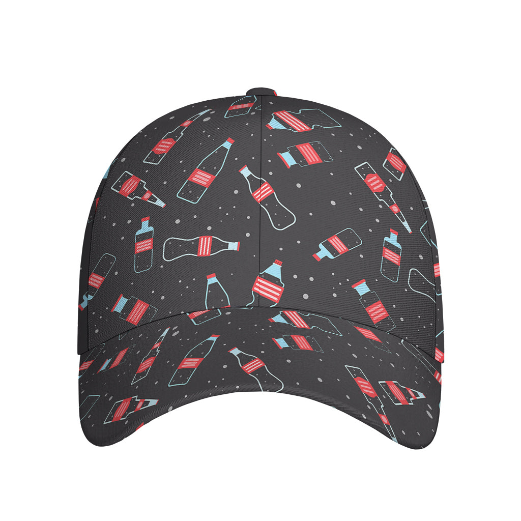 Cola Bottle Pattern Print Baseball Cap