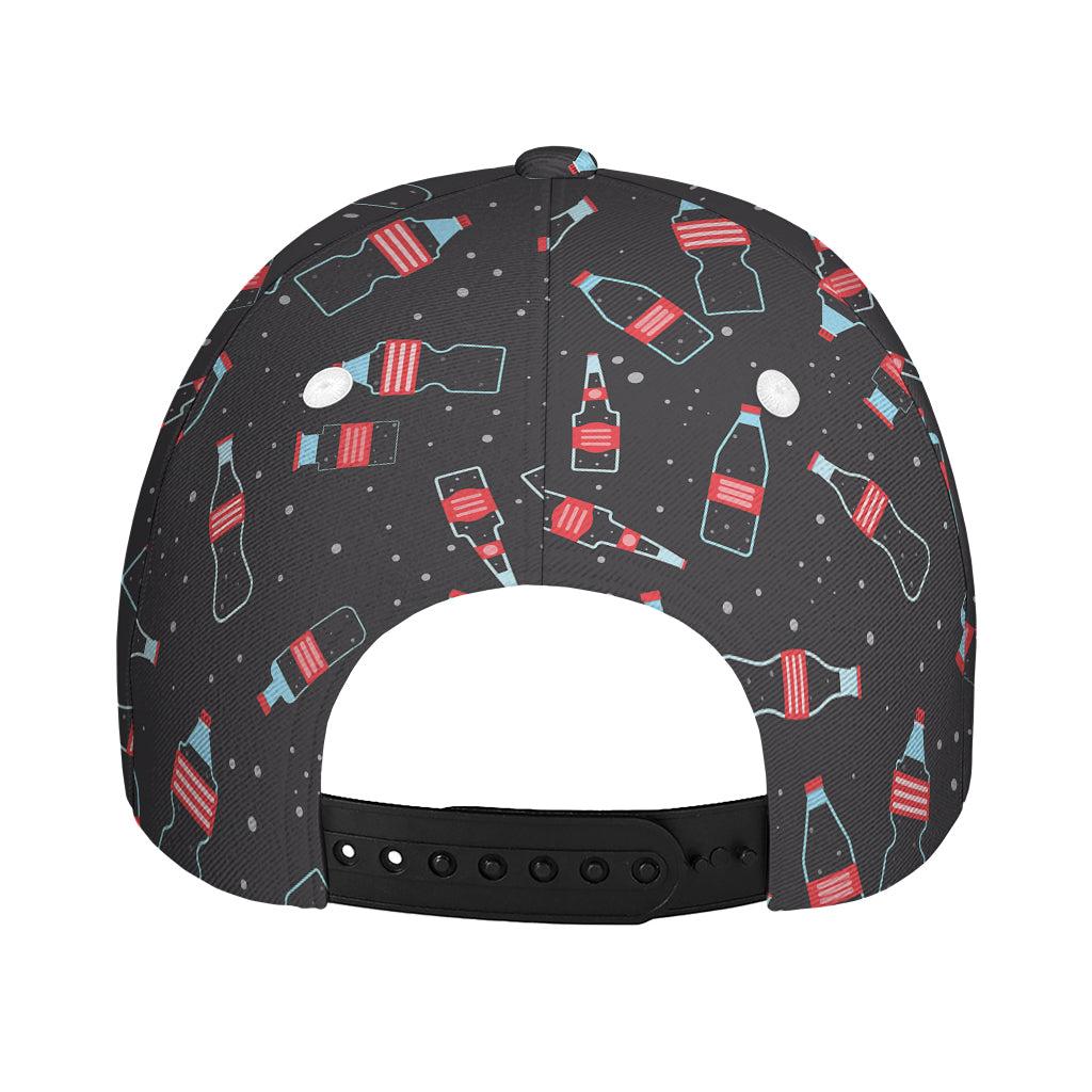 Cola Bottle Pattern Print Baseball Cap