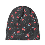 Cola Bottle Pattern Print Beanie
