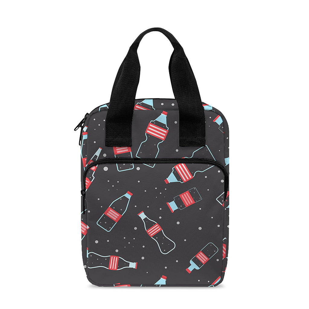 Cola Bottle Pattern Print Bible Tote Bag