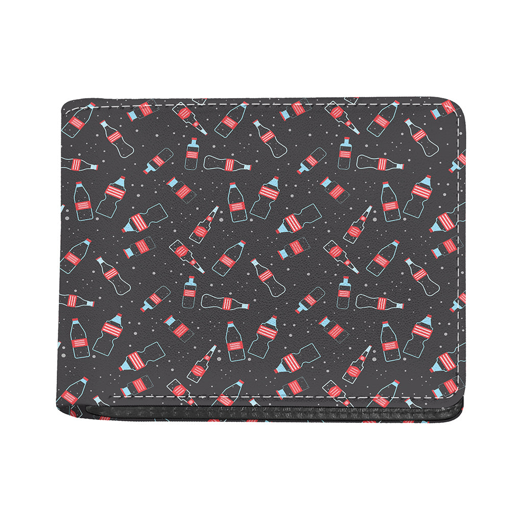 Cola Bottle Pattern Print Bifold Wallet