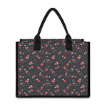 Cola Bottle Pattern Print Canvas Tote Bag