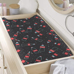 Cola Bottle Pattern Print Changing Pad Cover