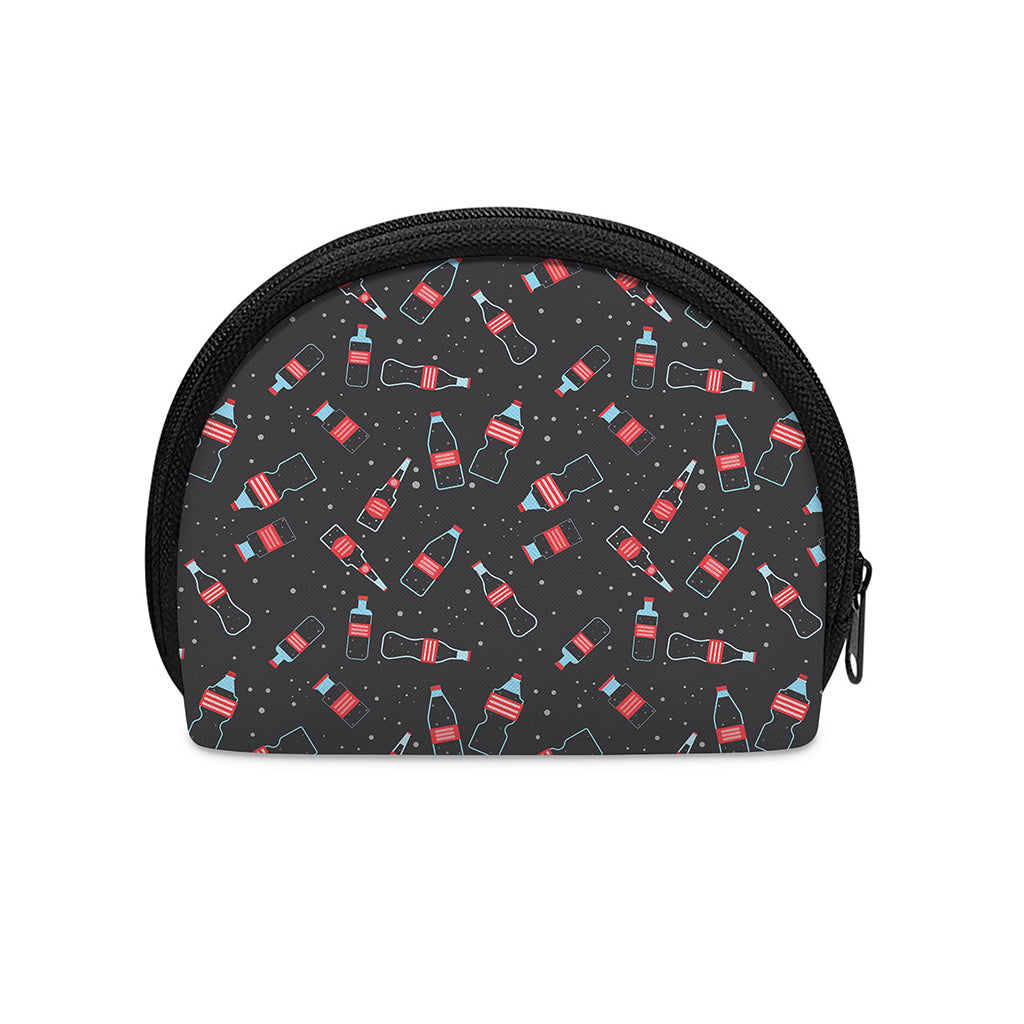 Cola Bottle Pattern Print Coin Purse